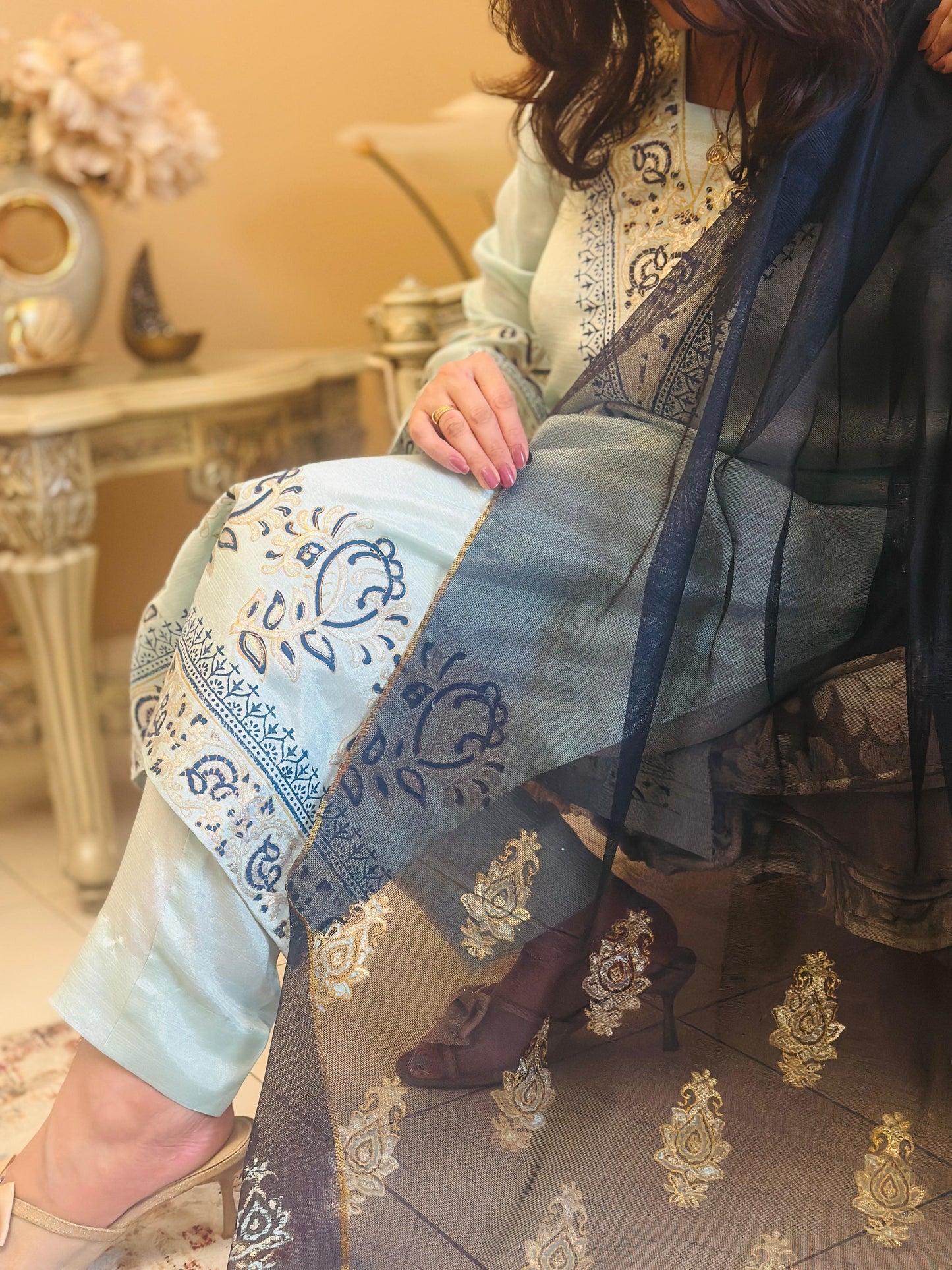 Azure Dream(Unstitched)