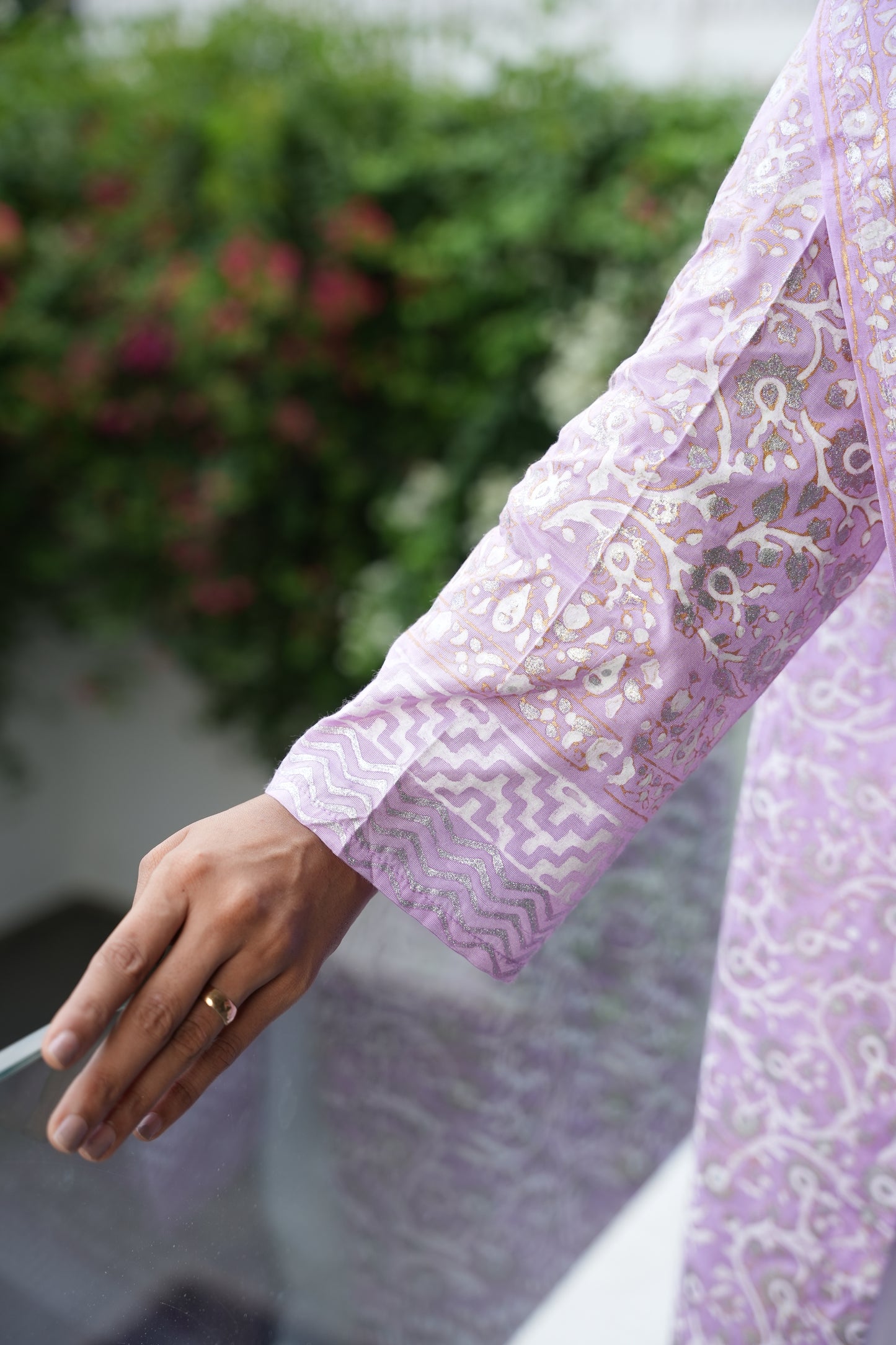 Lavender Luxe - 2 piece stitched (Shirt & Duppatta)