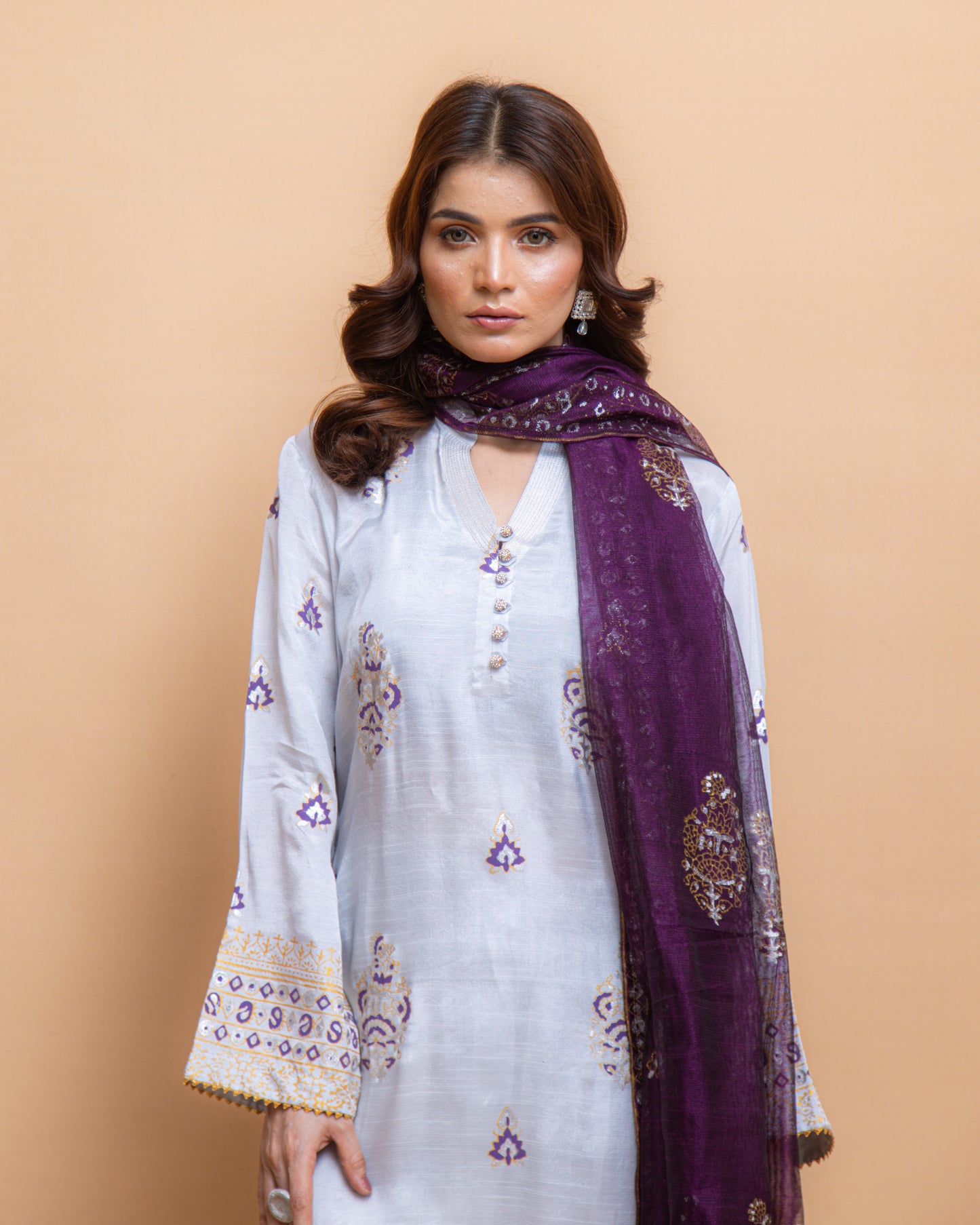 The Twilight | 3 Pc Suit | Unstitched