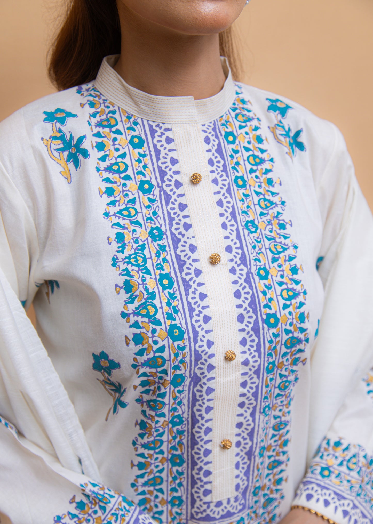 Aira | 3 Pc Suit | Unstitched