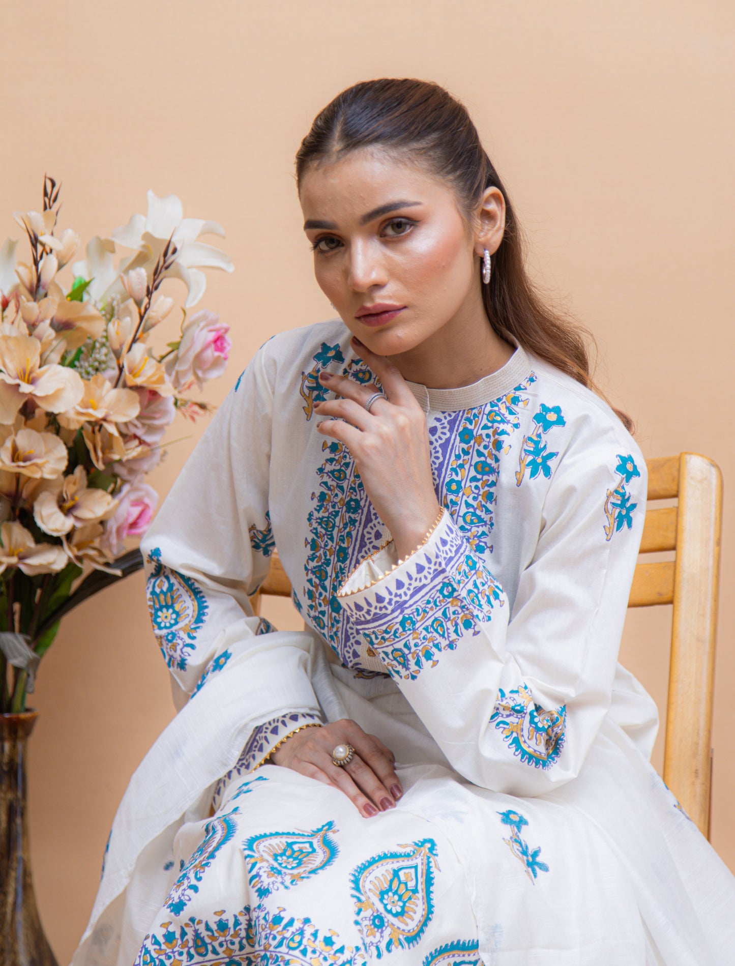 Aira | 3 Pc Suit | Unstitched