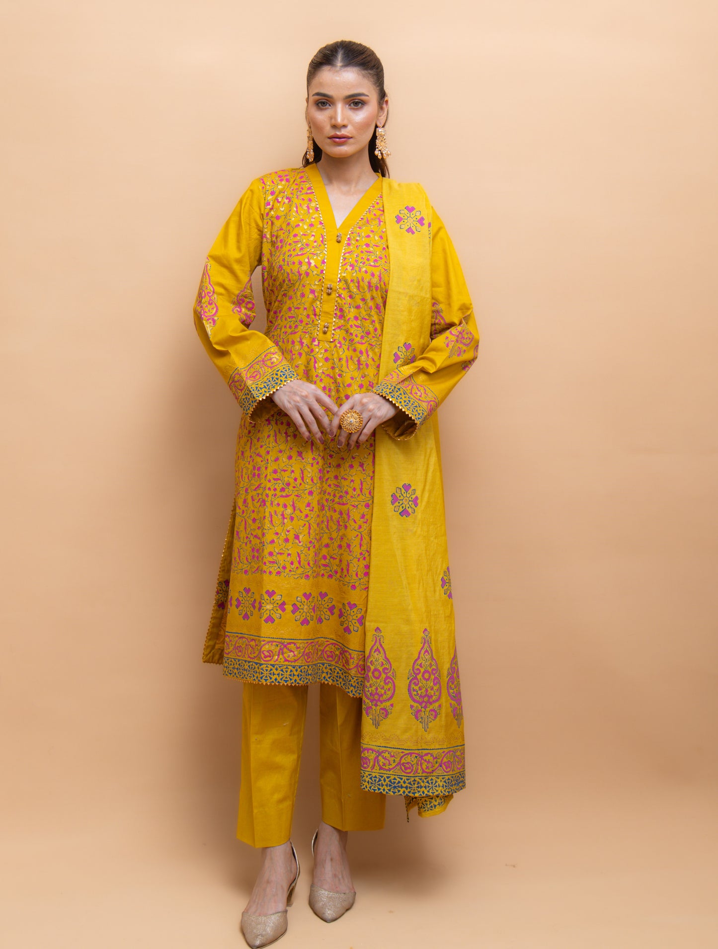 Zunaira | 3 Pc Suit | Unstitched