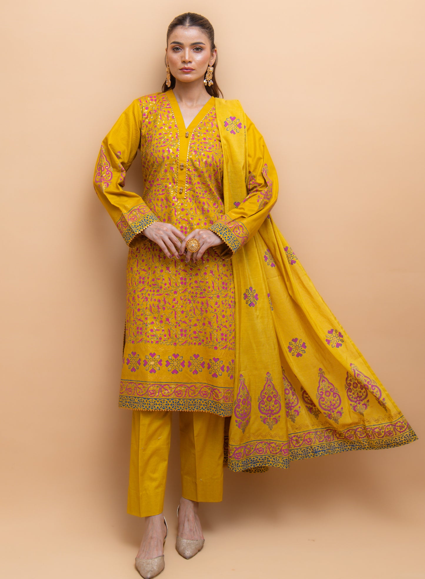 Zunaira | 3 Pc Suit | Unstitched