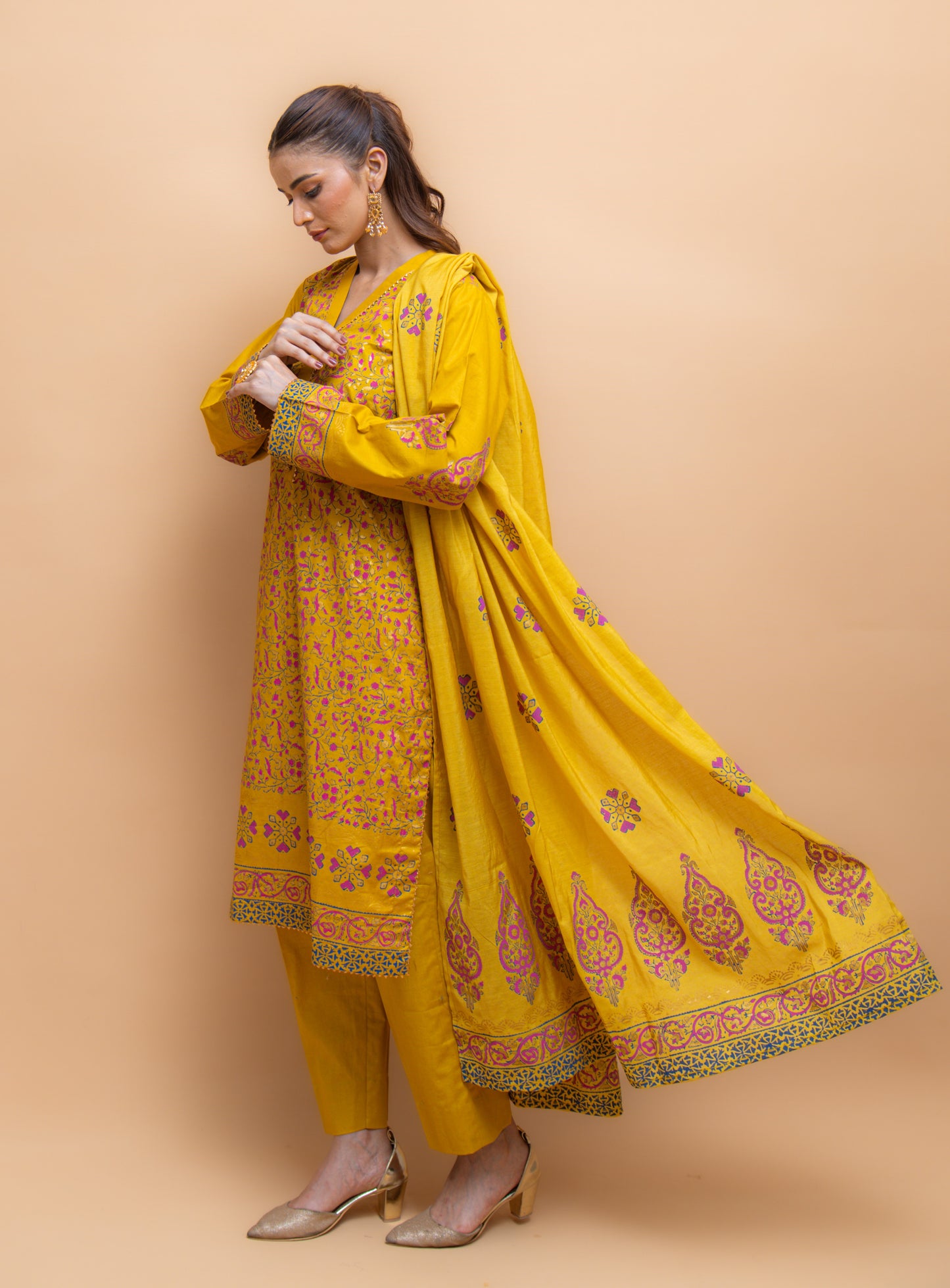 Zunaira | 3 Pc Suit | Unstitched