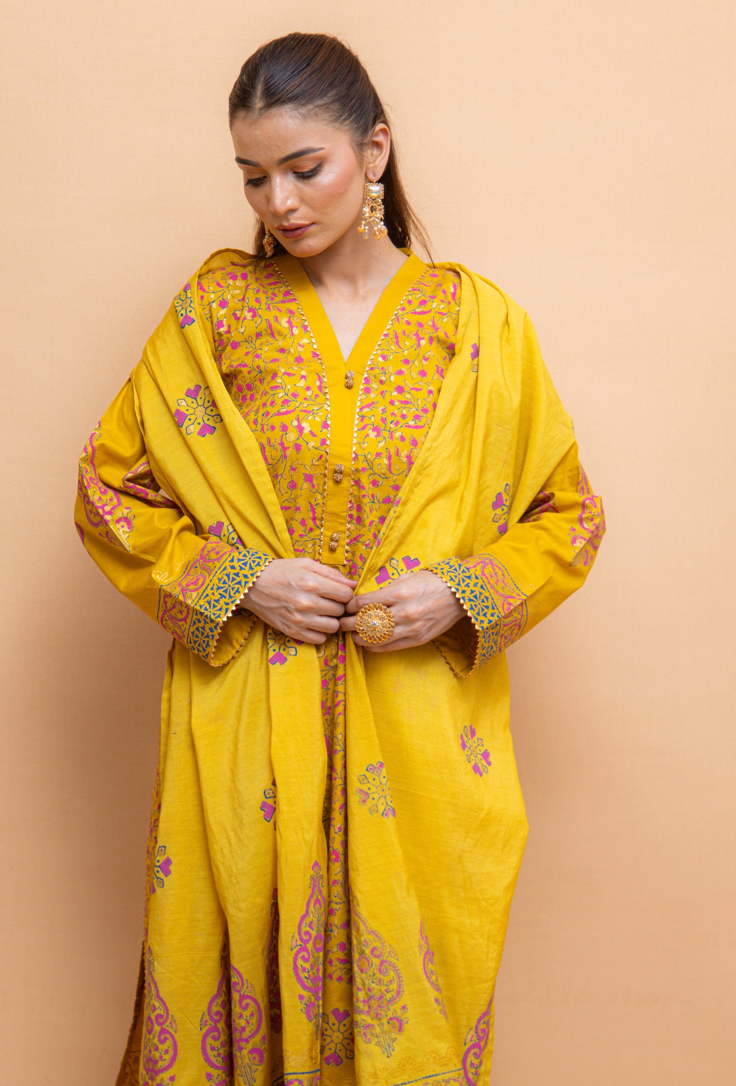 Zunaira | 3 Pc Suit | Unstitched