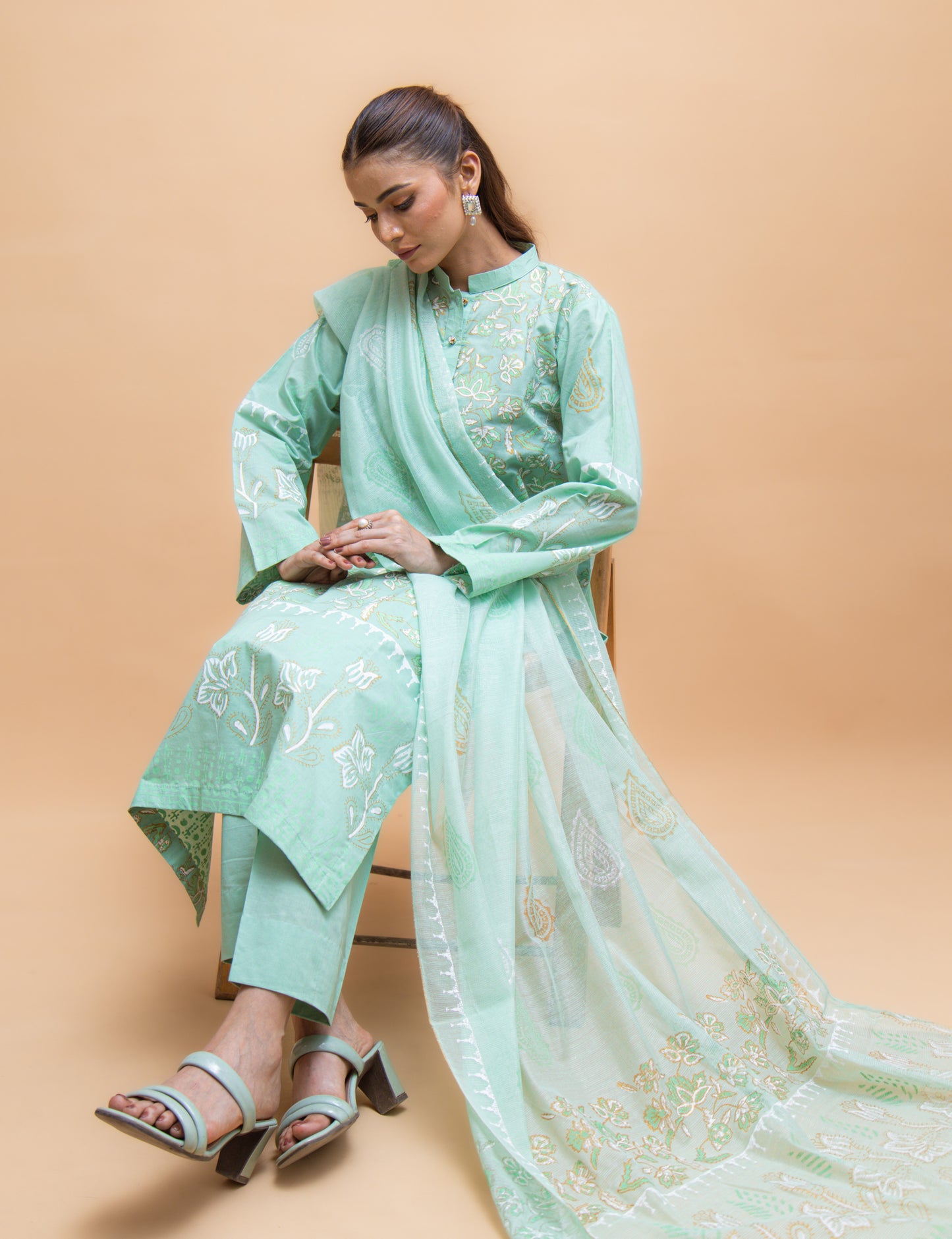 Haya | 3 Pc Suit | Unstitched