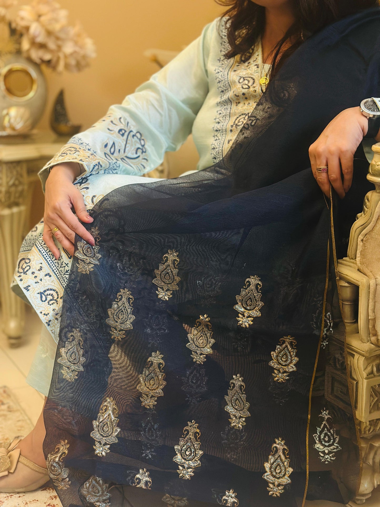 Azure Dream(Unstitched)