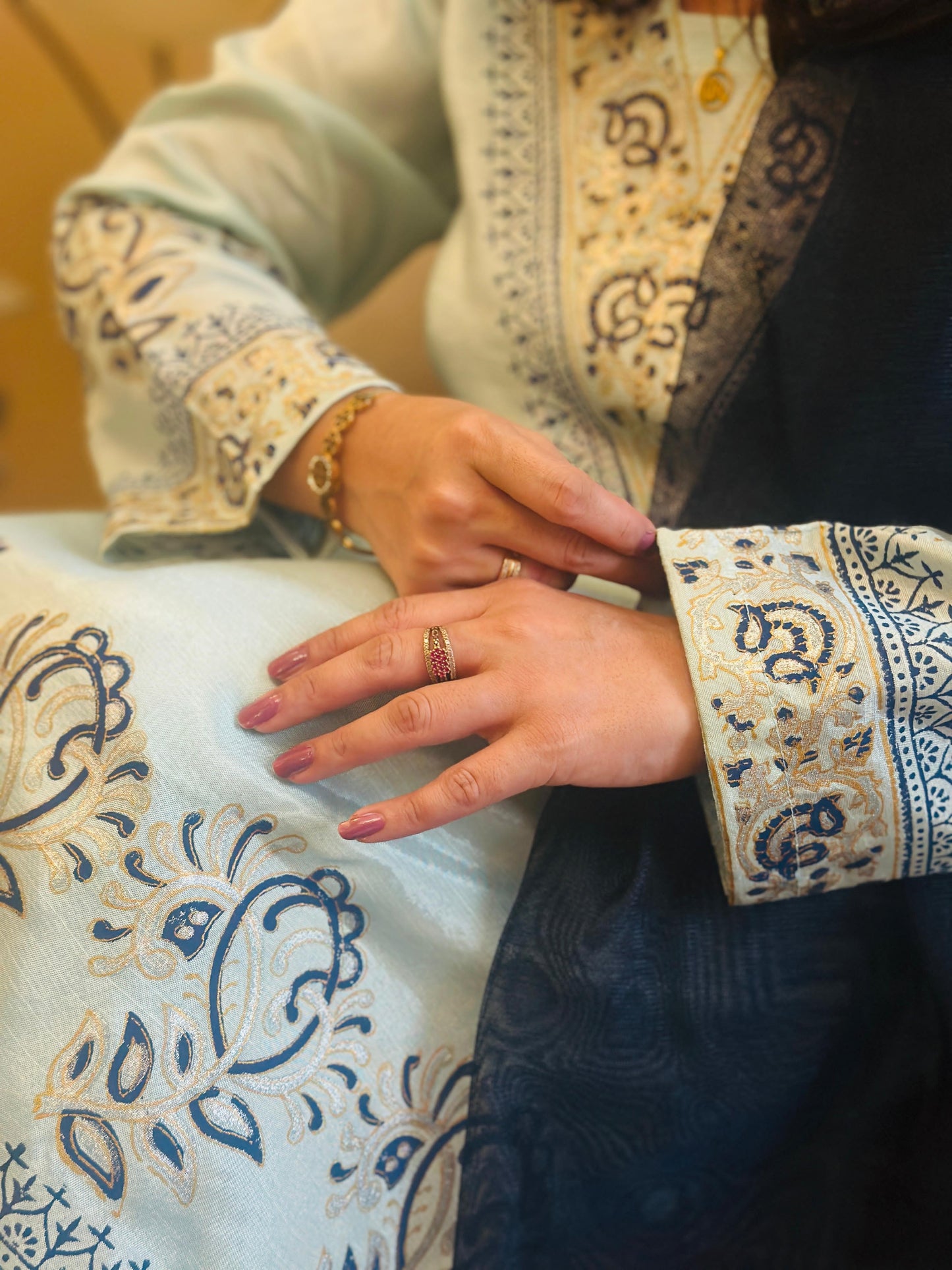 Azure Dream(Unstitched)